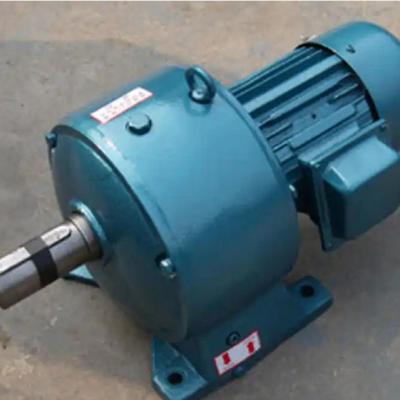 What are the types of output shafts for YTC shaft mounted gear reducers